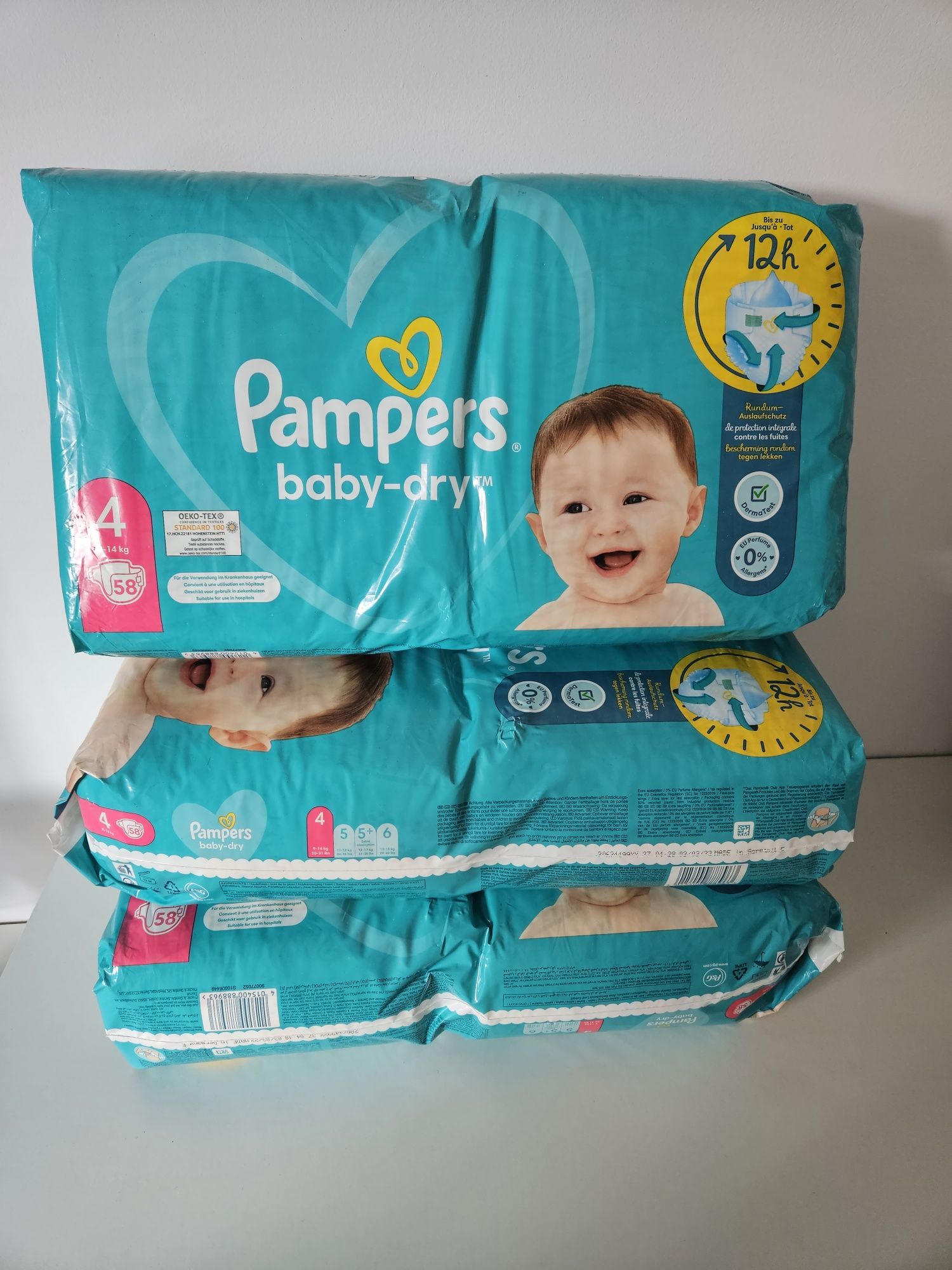 pampers premium care 2 tort