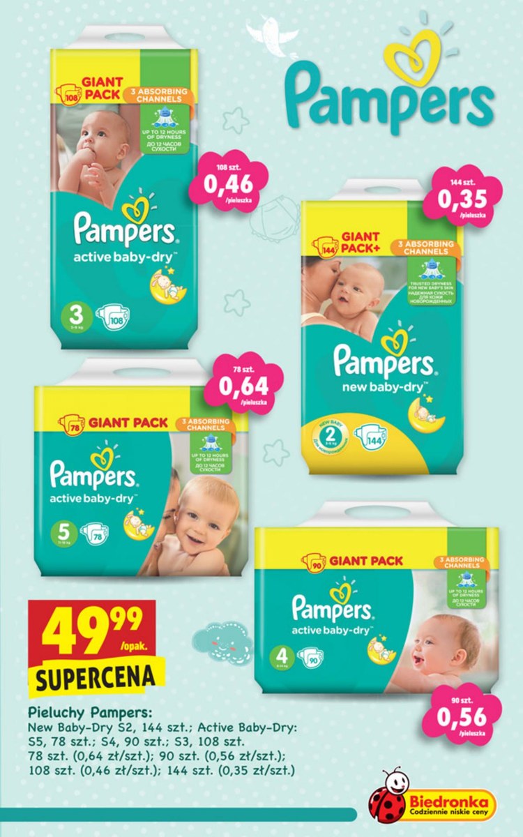 pampers sensitive chusteczki allegro