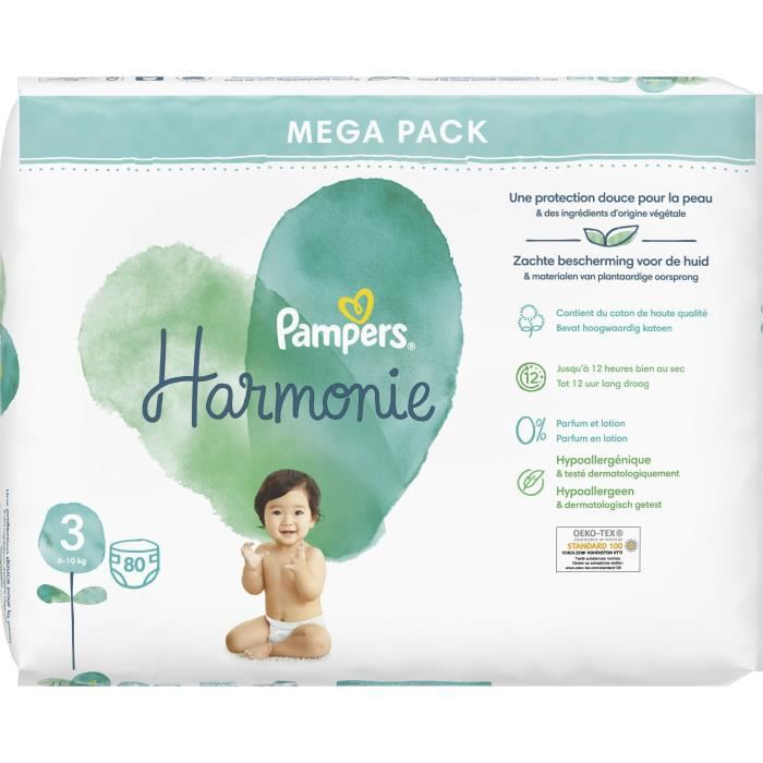 chusteczki pampers 6x80