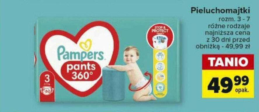 pampers pants czym się różnią