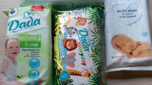 sroka analiza chusteczki pampers new baby