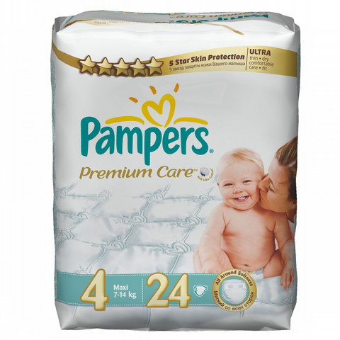 pampersy pampers zalozone na dziecko bez ubran