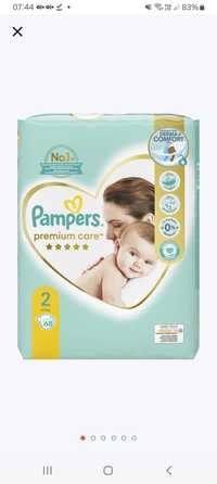 netto pieluszki pampers premium care 3