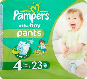 pampers 6 ilosc sztuk