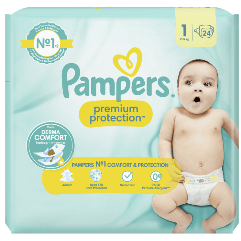 pieluchomajtki pampers premium care pants