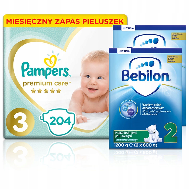 pampers new born husteczki