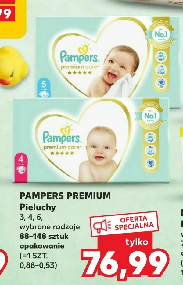 czy pampers new baby dry 1 mają wycięcie na pępek