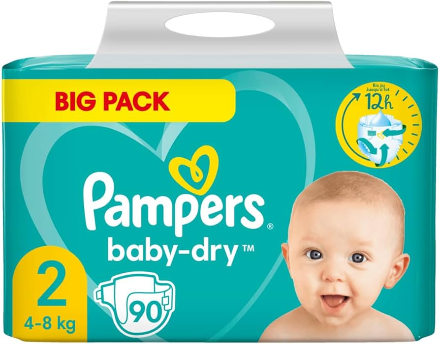 pampers rozmiar 3 174 sztuk