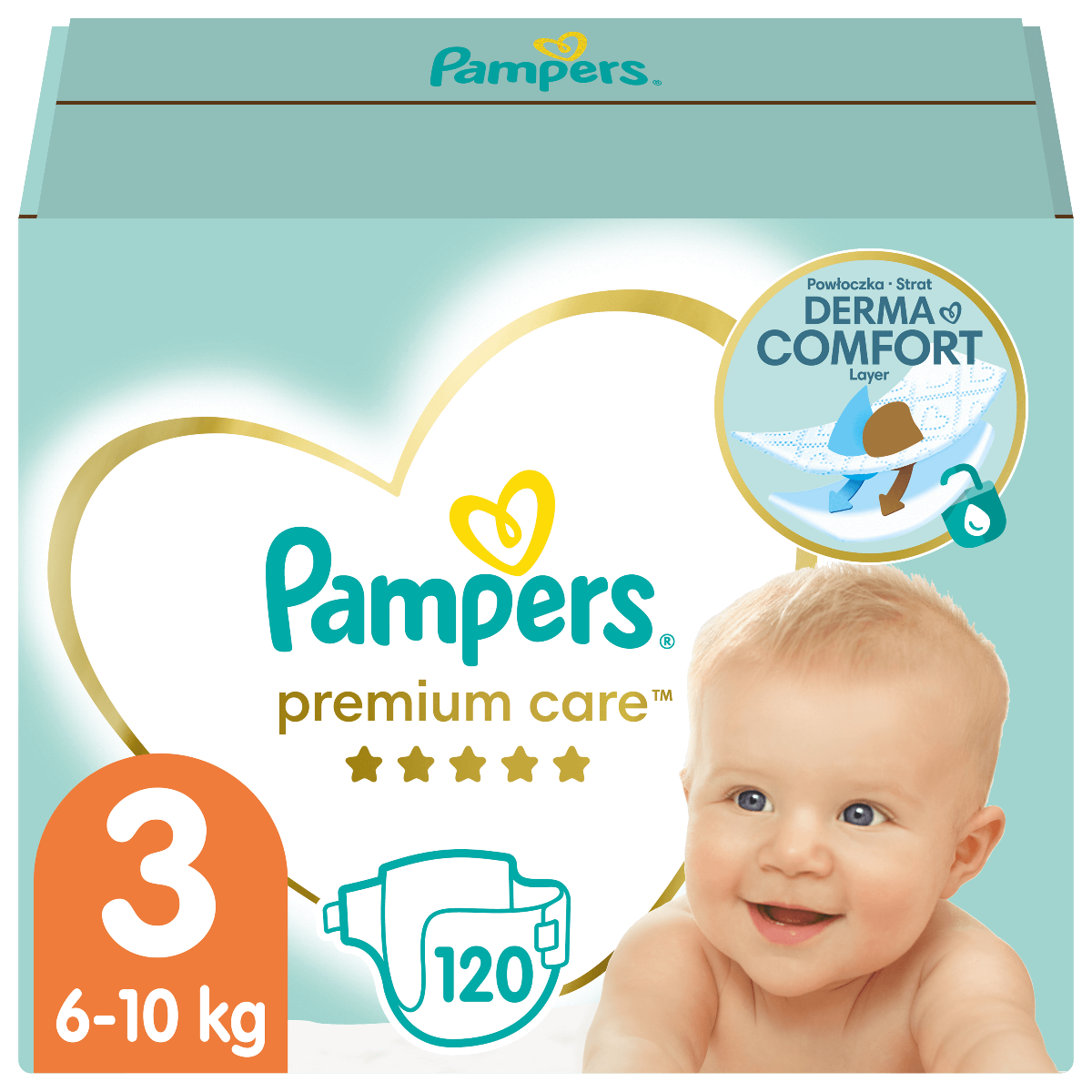 pampers premium care pieluchy jednorazowe rozmiar 2 mini 80 szt