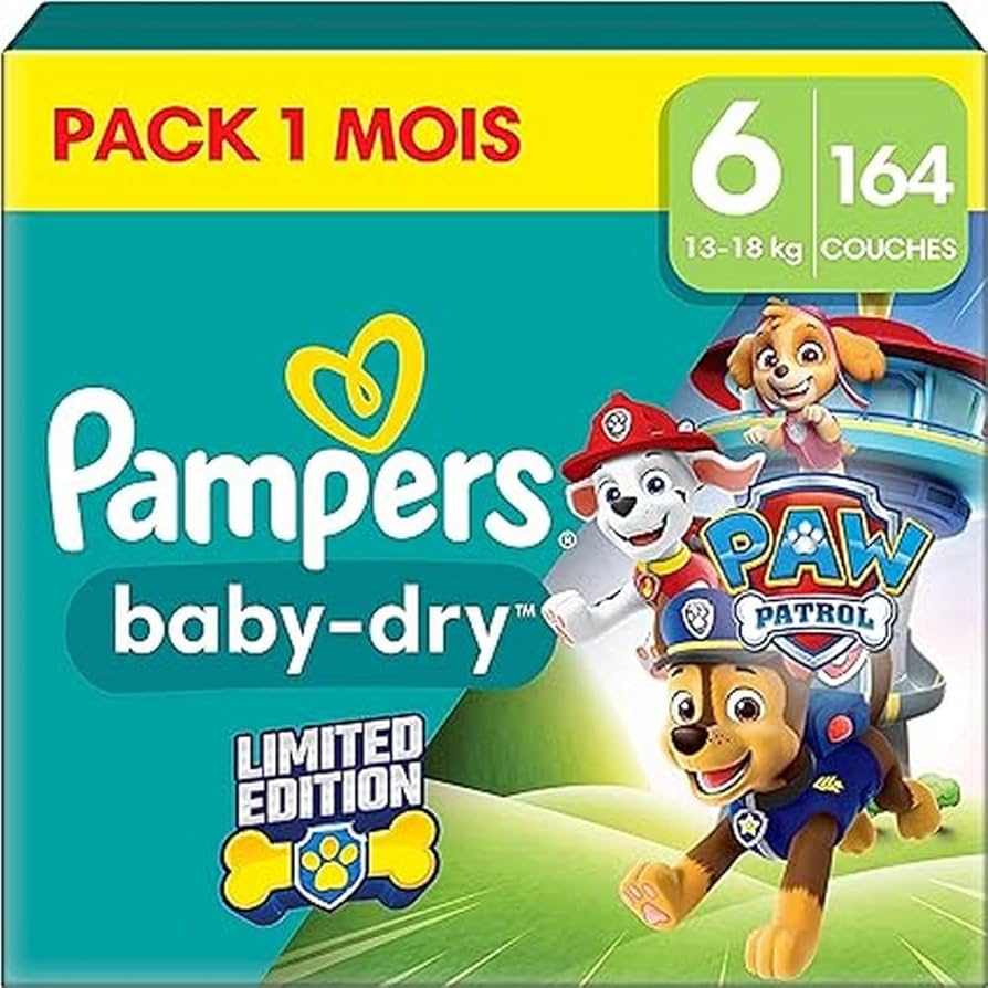 pieluchy pampers wykonanie