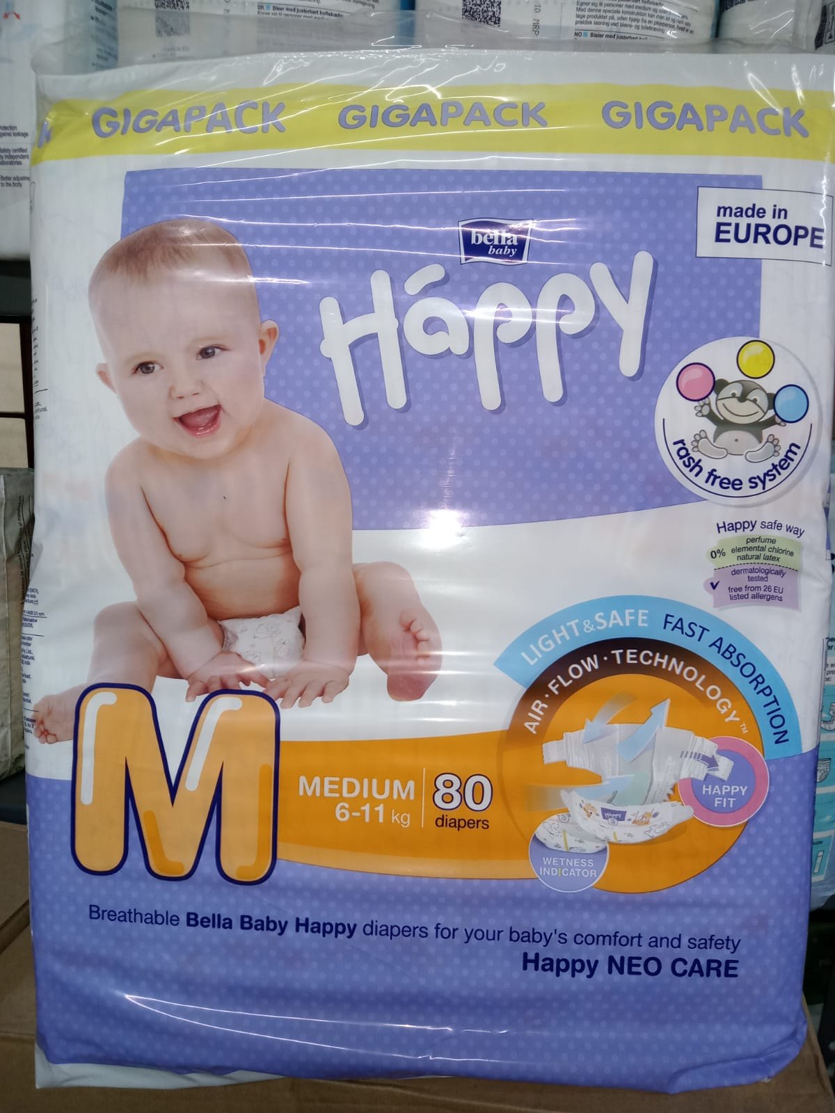 próbki pieluchy pampers