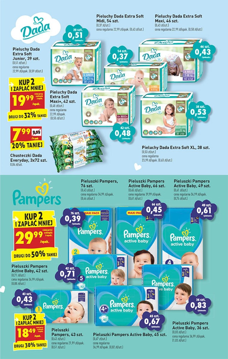 pieluszka od środka pampers premium care