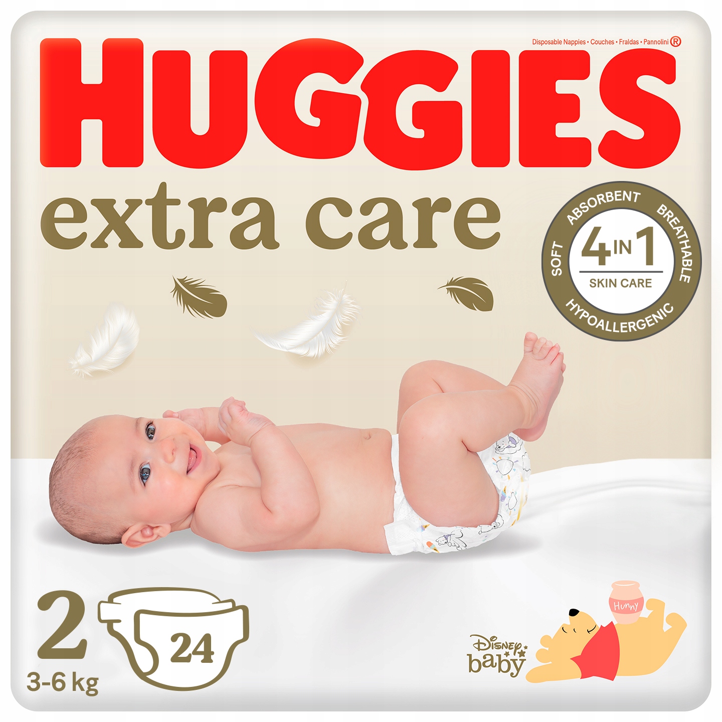 pampers premium care pieluchy rozmiar 2 mini 4-8kg 23 sztuki