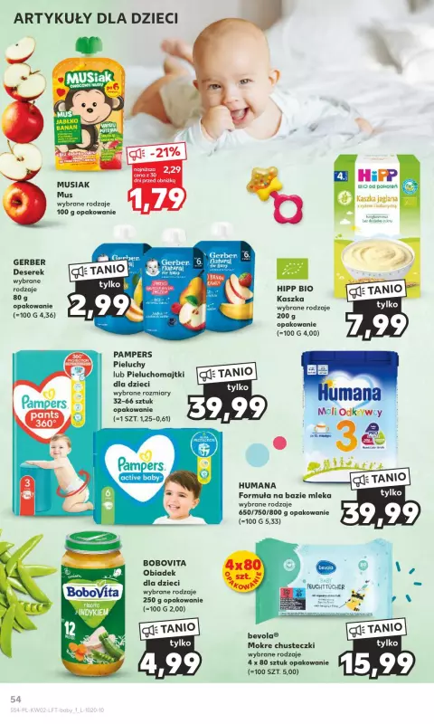 pampers majtki jak założyć