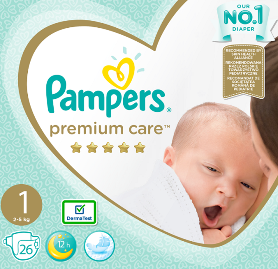 pampes pieluchy premium care vp 2 mini