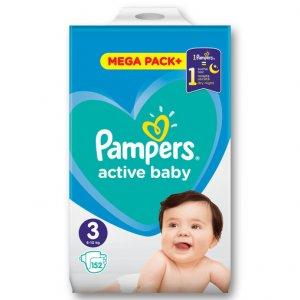 pieluchy pampers active 4