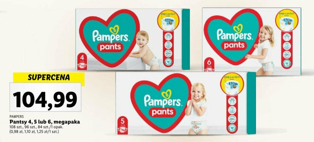 mega paczka pampers lidl