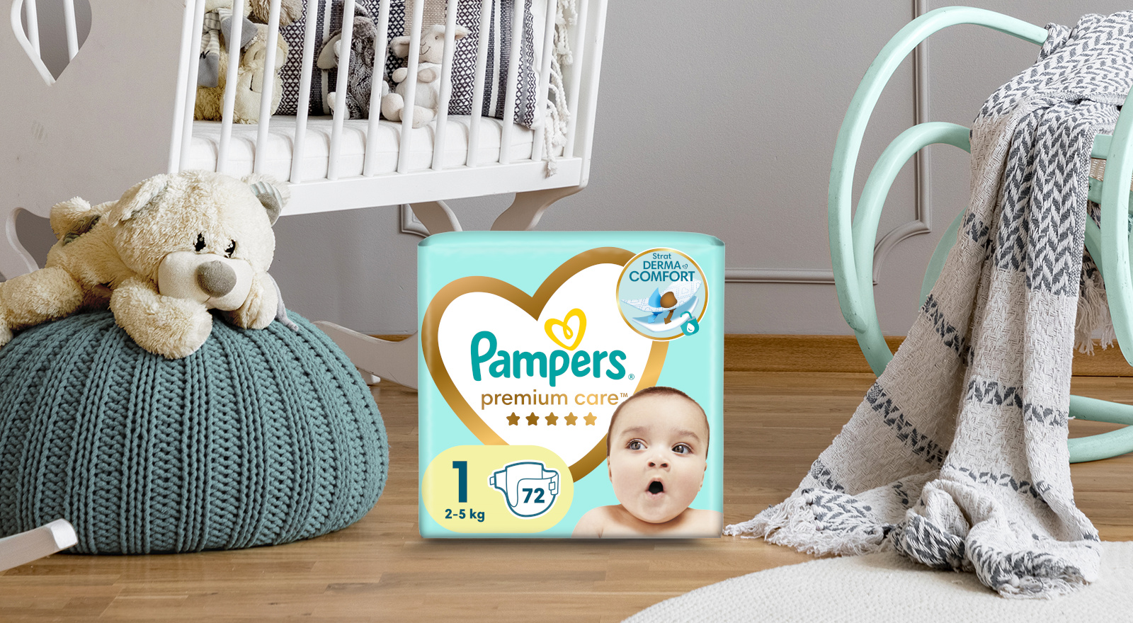 pampers 168 cena premium