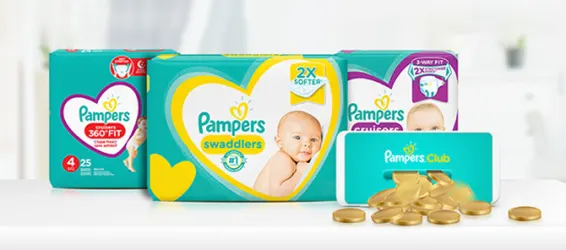 pampers z alarmem