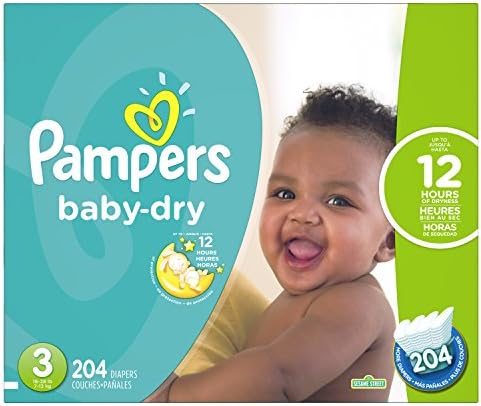 giant box pampers 3 126