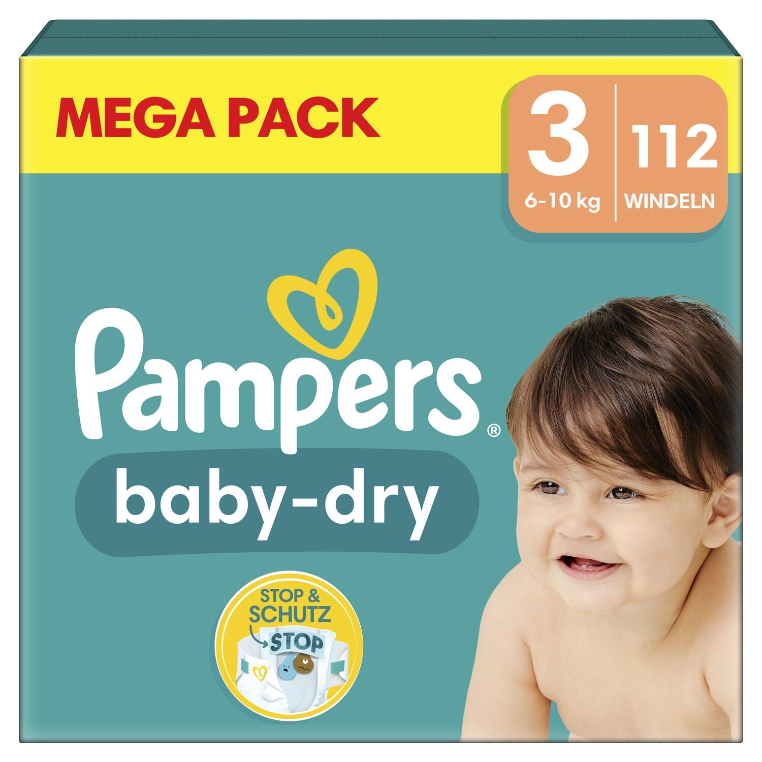 pampers 124 szt 3