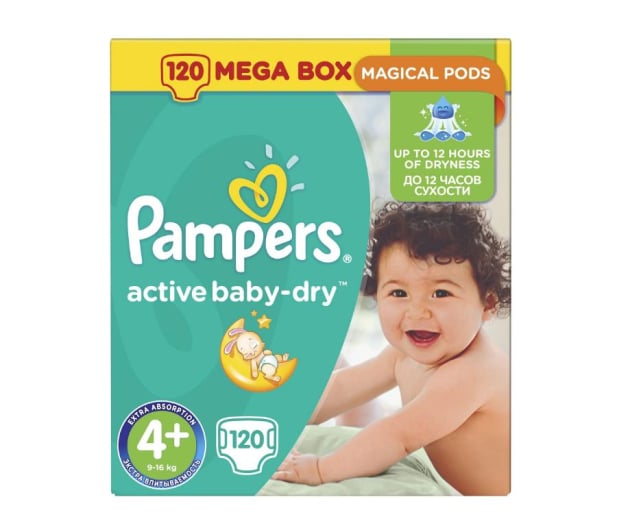 pampers 4 107szt