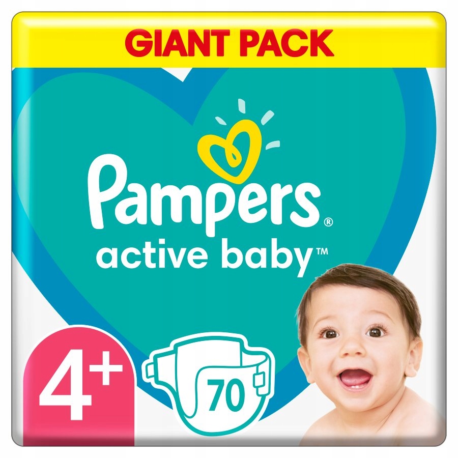 pampers active baby 4 biedronka