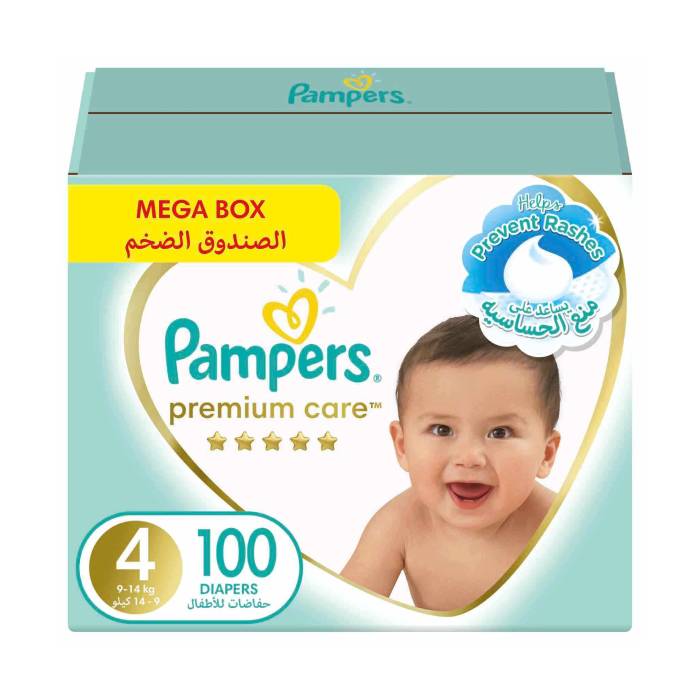 pampers premium care or baby dry