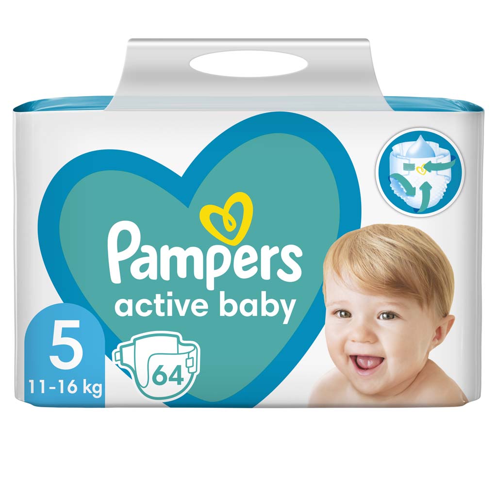 pampers baby dry 3 jakie wymiary