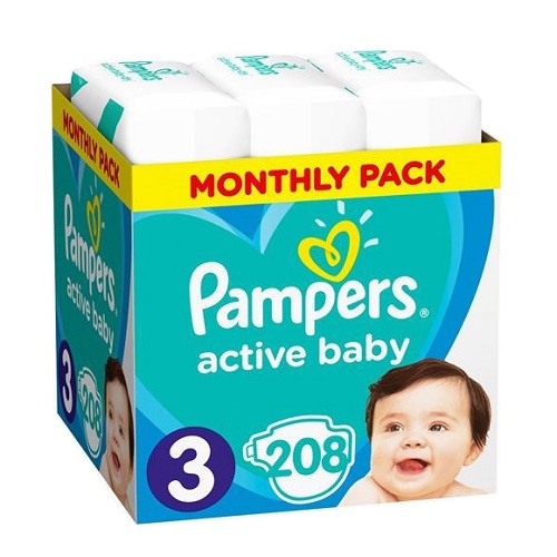 pampers active 4