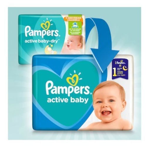 pampers new baby dry 2 66 szt