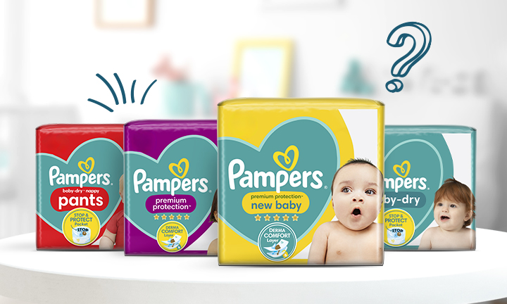 pampers dziecko