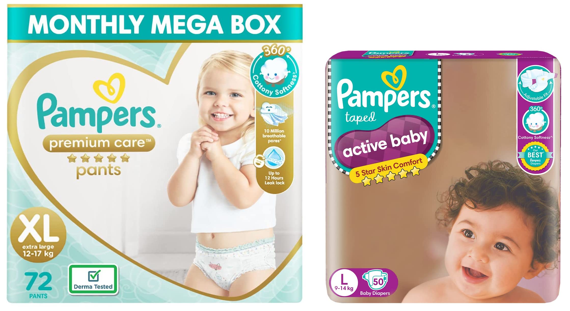 pampers pants jumbo pack size 3