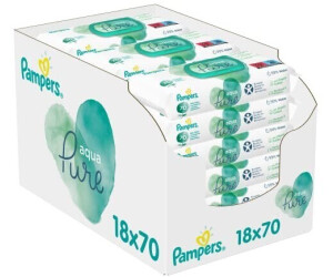 pampers plastic wet wipe box