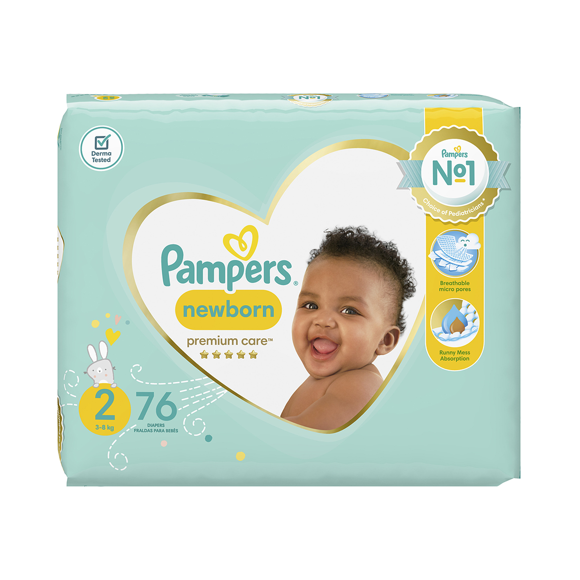 reklama pampers premium care zdjęcia