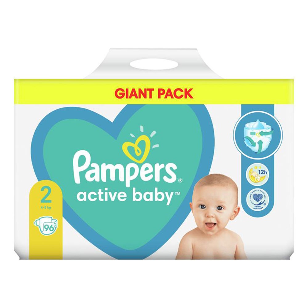 pampers 2 76 szt