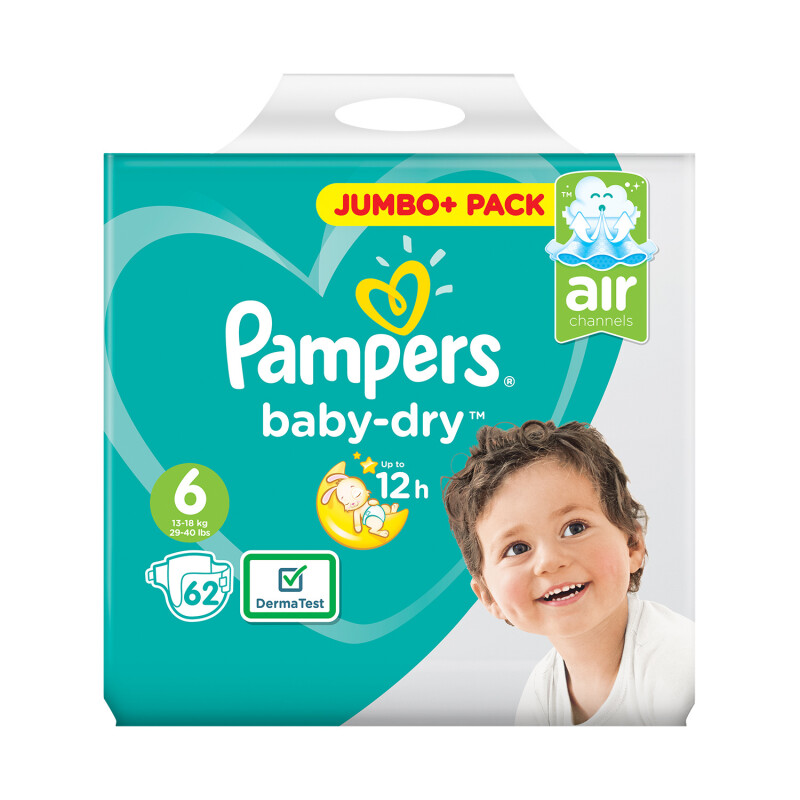 pampers wypadl wklad