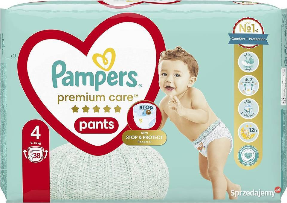 pampers premium care 3 pants cena