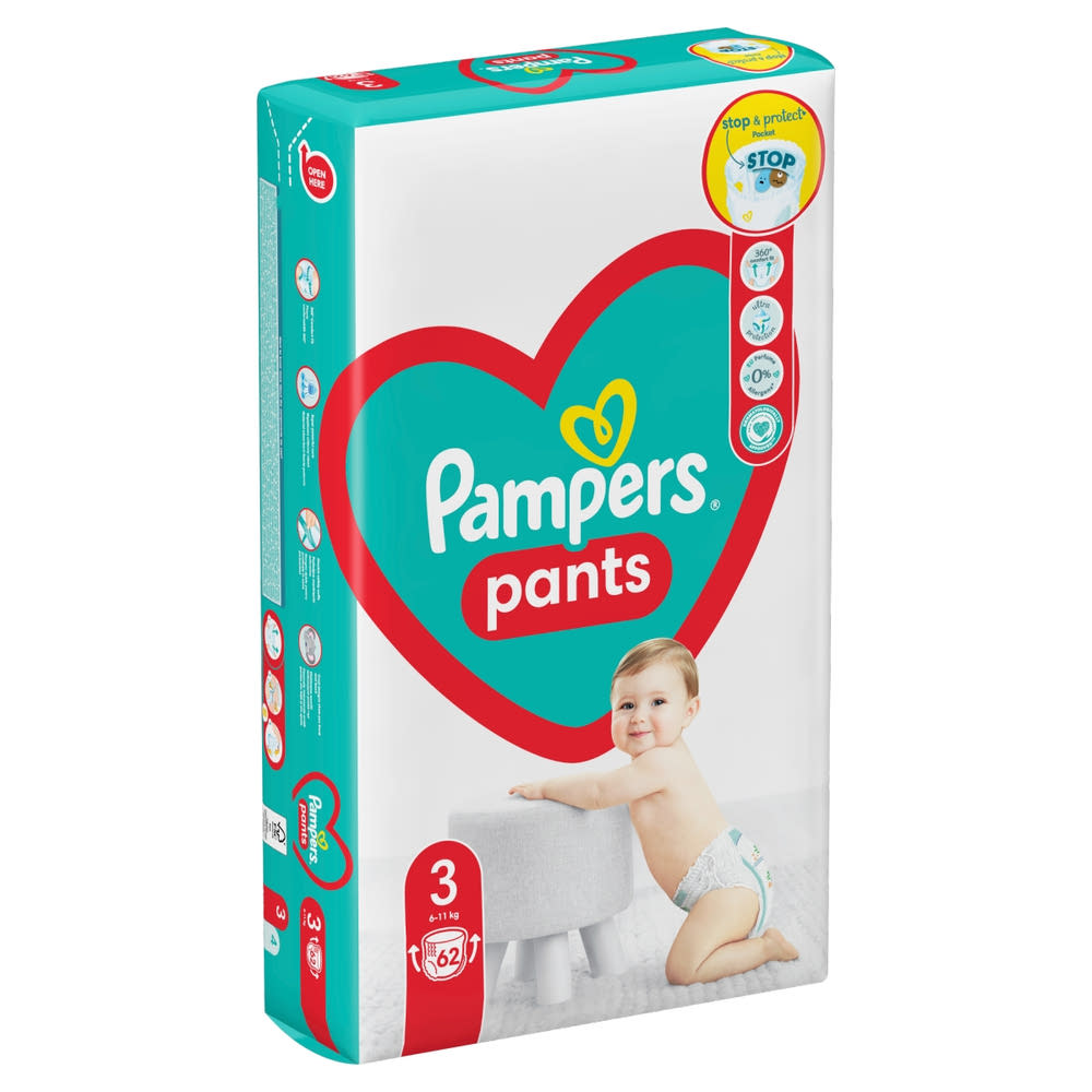 pieluchomajtki pampers 3 natura