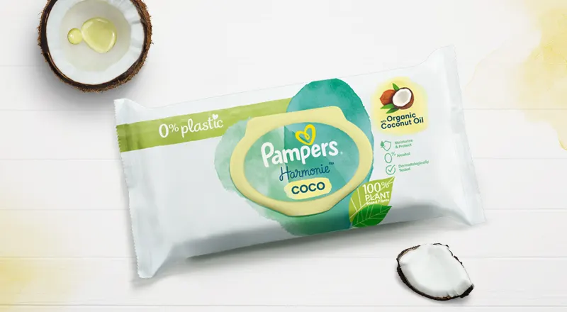 pampers w pudełku