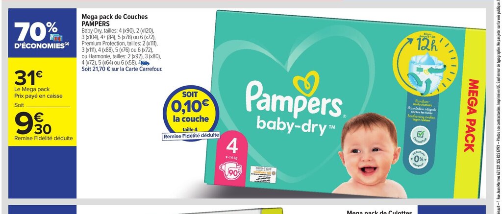 pampers premium care 3 pieluchomajtki