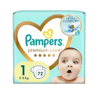 pieluchy pampers 1 ile sztuk