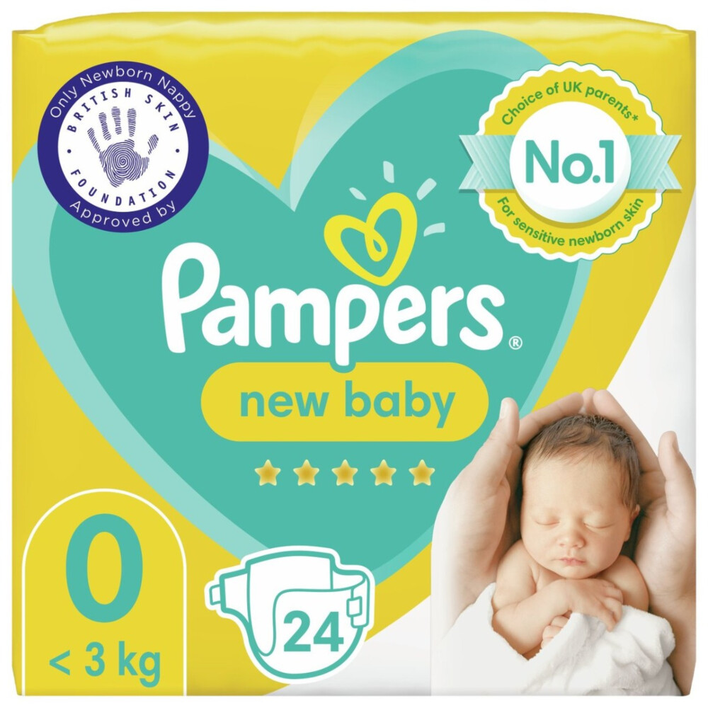 pampers new baby-dry pieluchy 3 mini 100szt