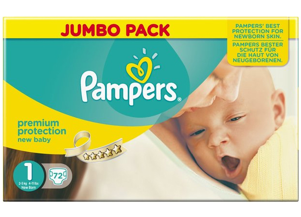 pampers premium care 2 72 cena