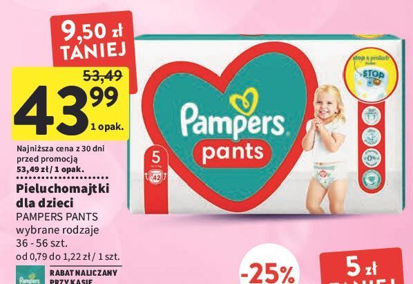 pampers 4 58 sztuk