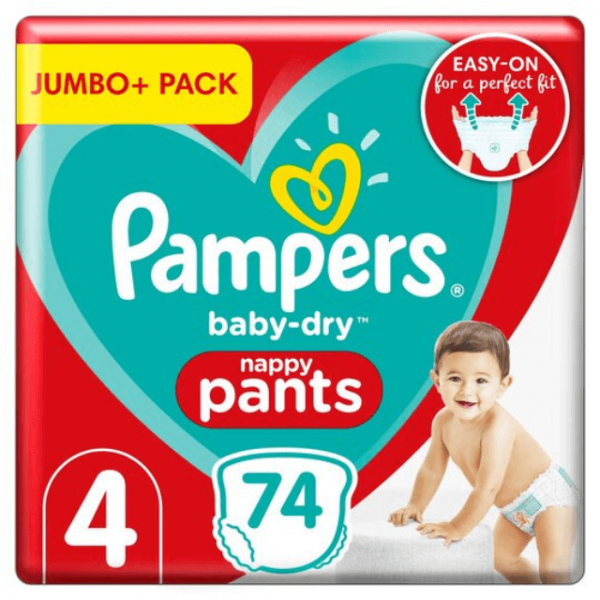 pampers 4 pieluchomajtki