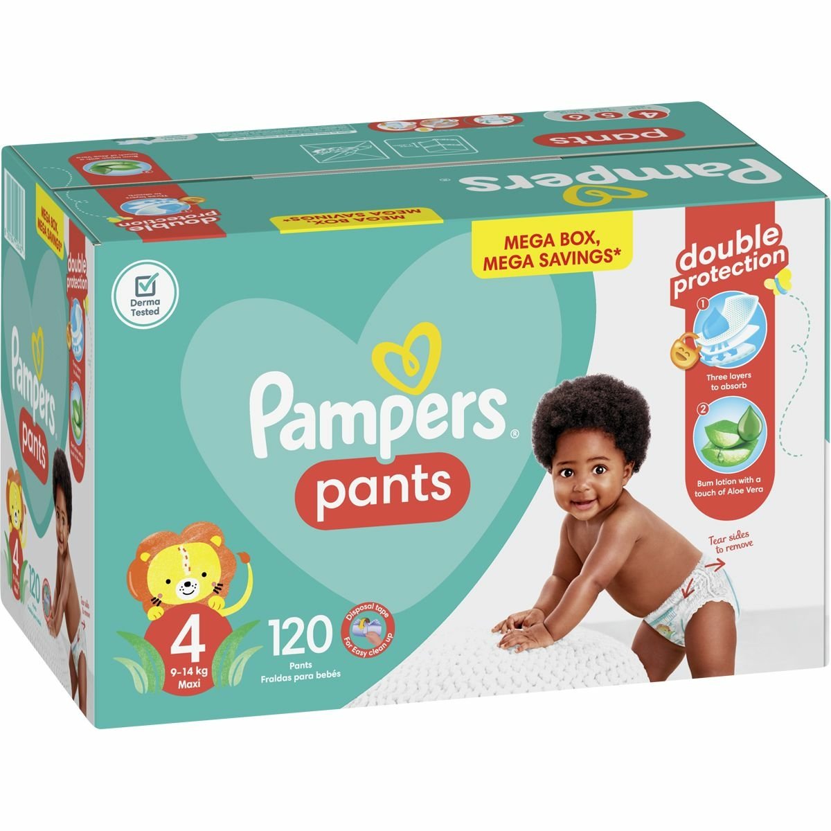 pampers panats 4