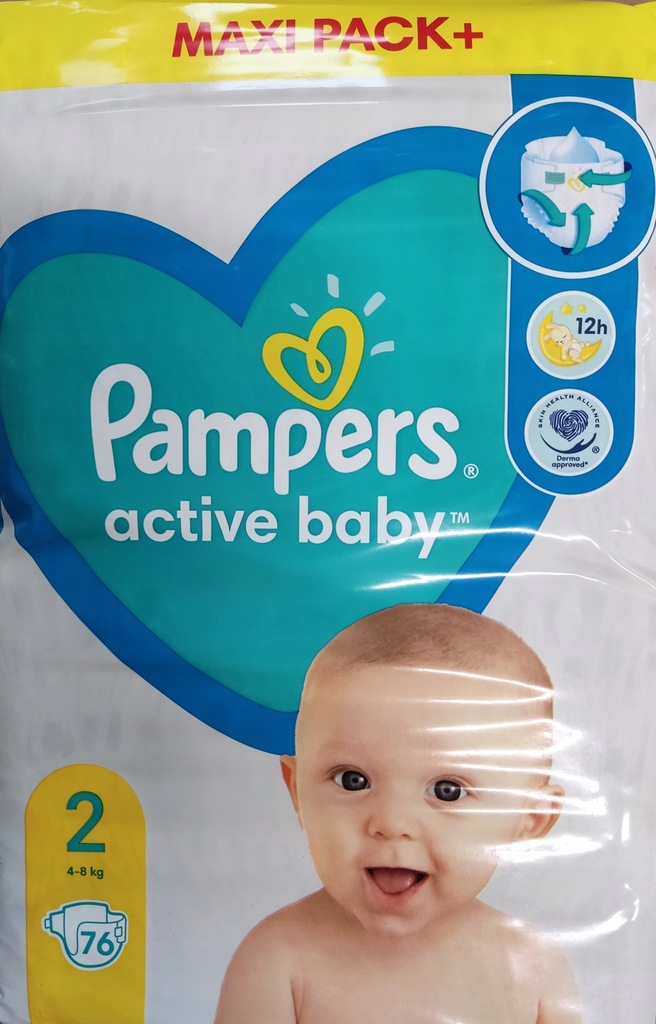 pieluchy pampers najwieksze