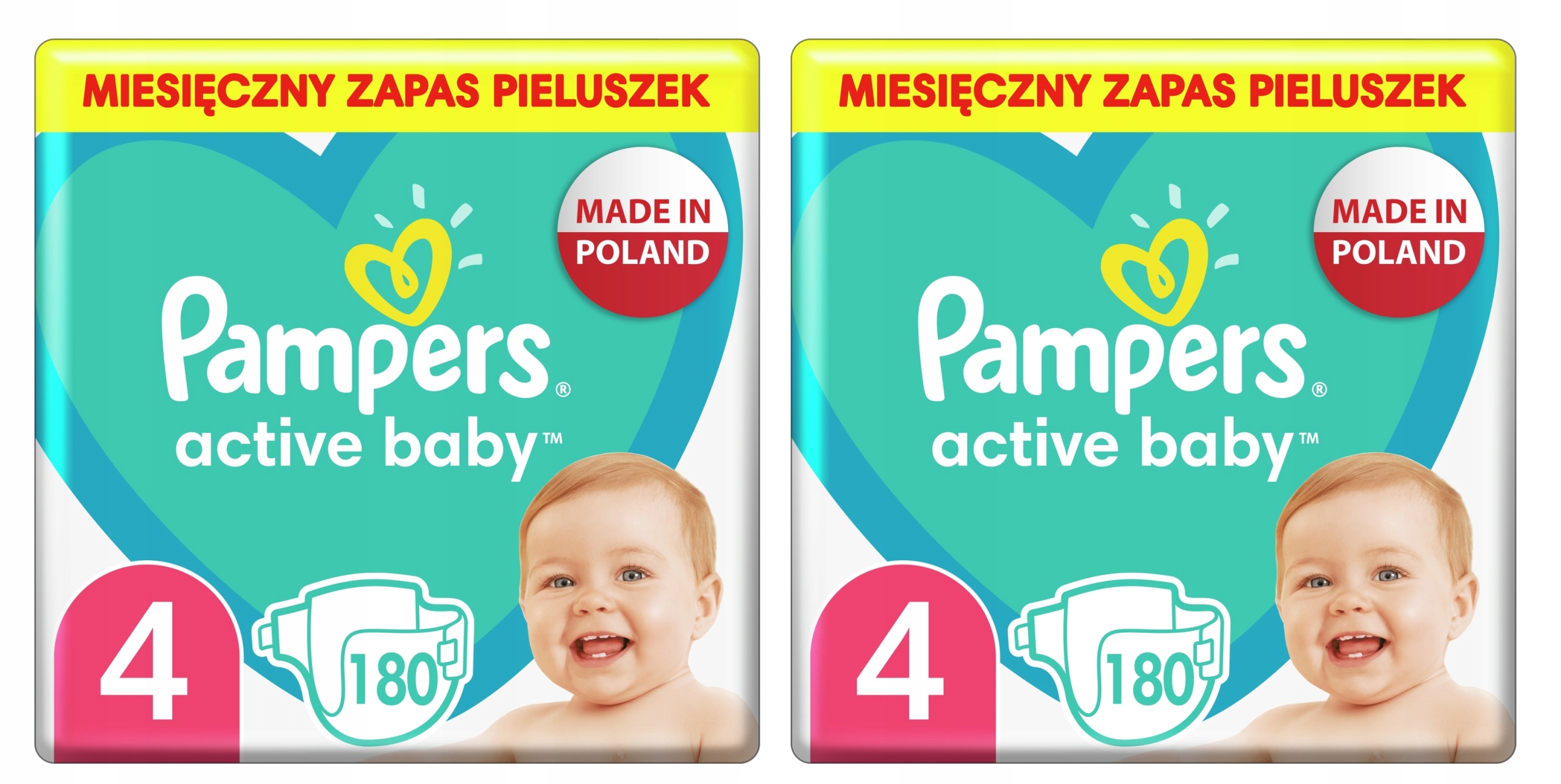 pampers 4 active baby noc