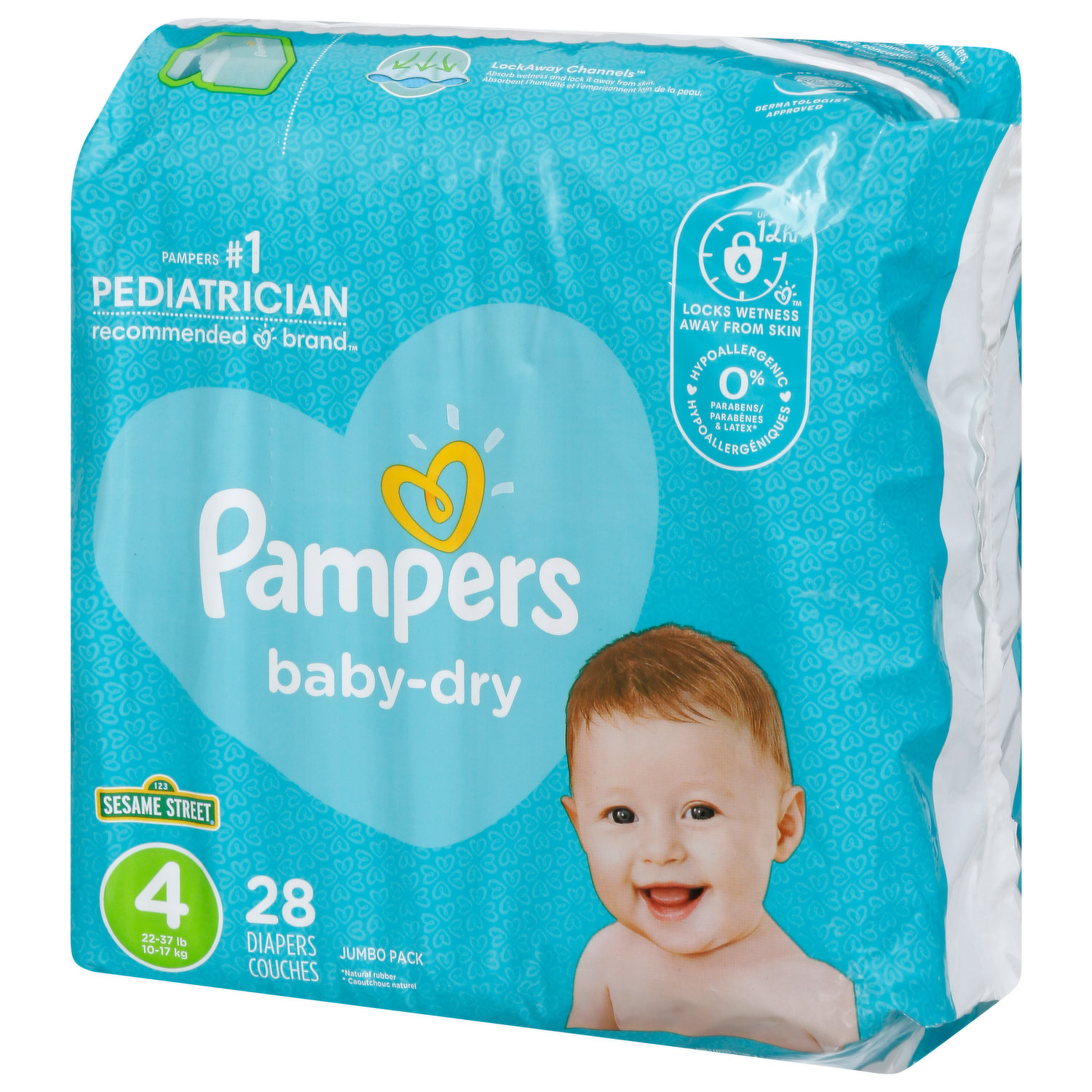 pampers pure protection 132